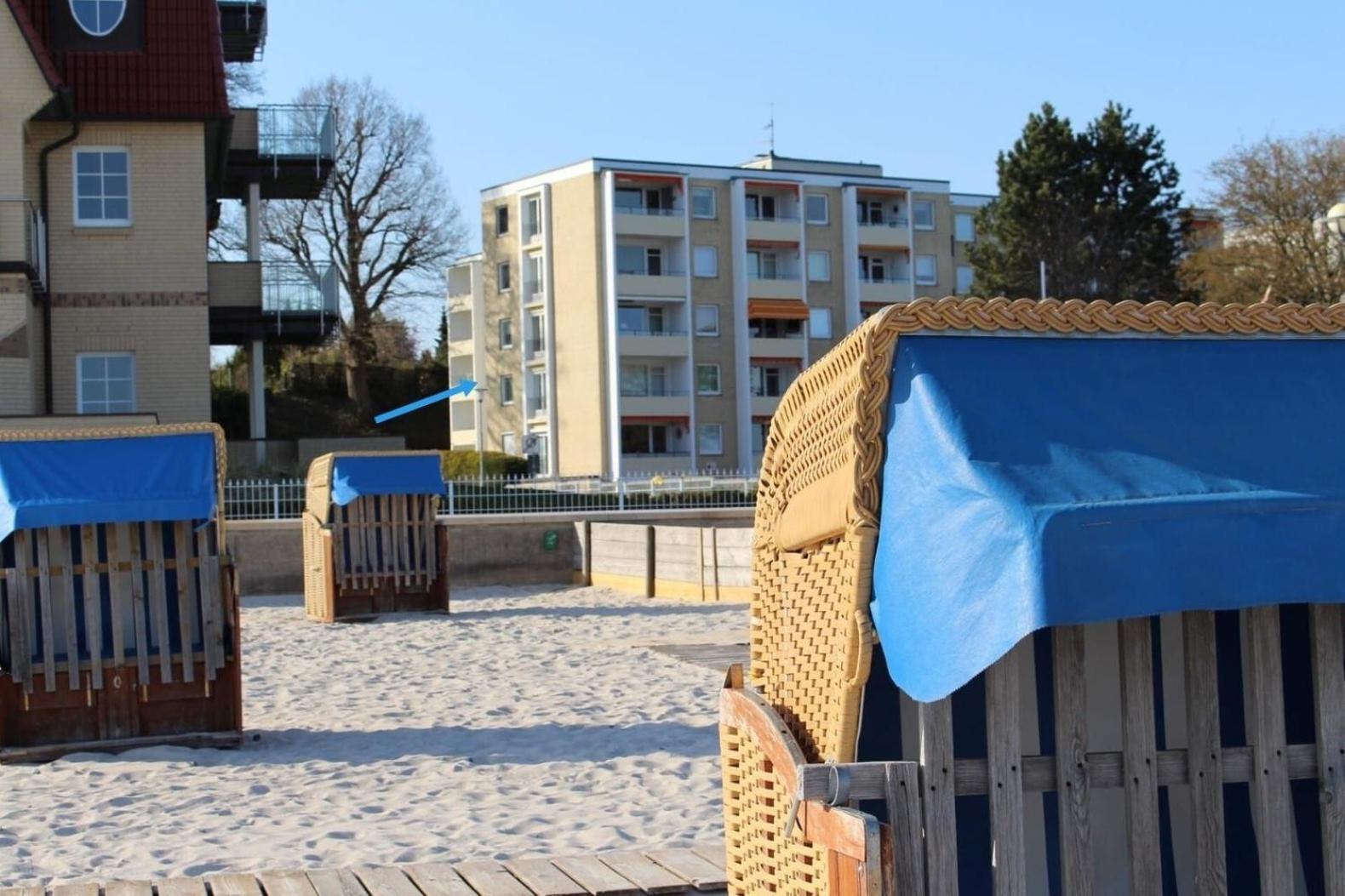 Strandschloss Strandkoje-Ostseeblick Grömitz Екстериор снимка